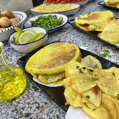 Chapatti au thon image